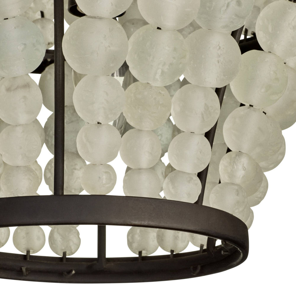 Sculptural Lulu Beaded Chandelier