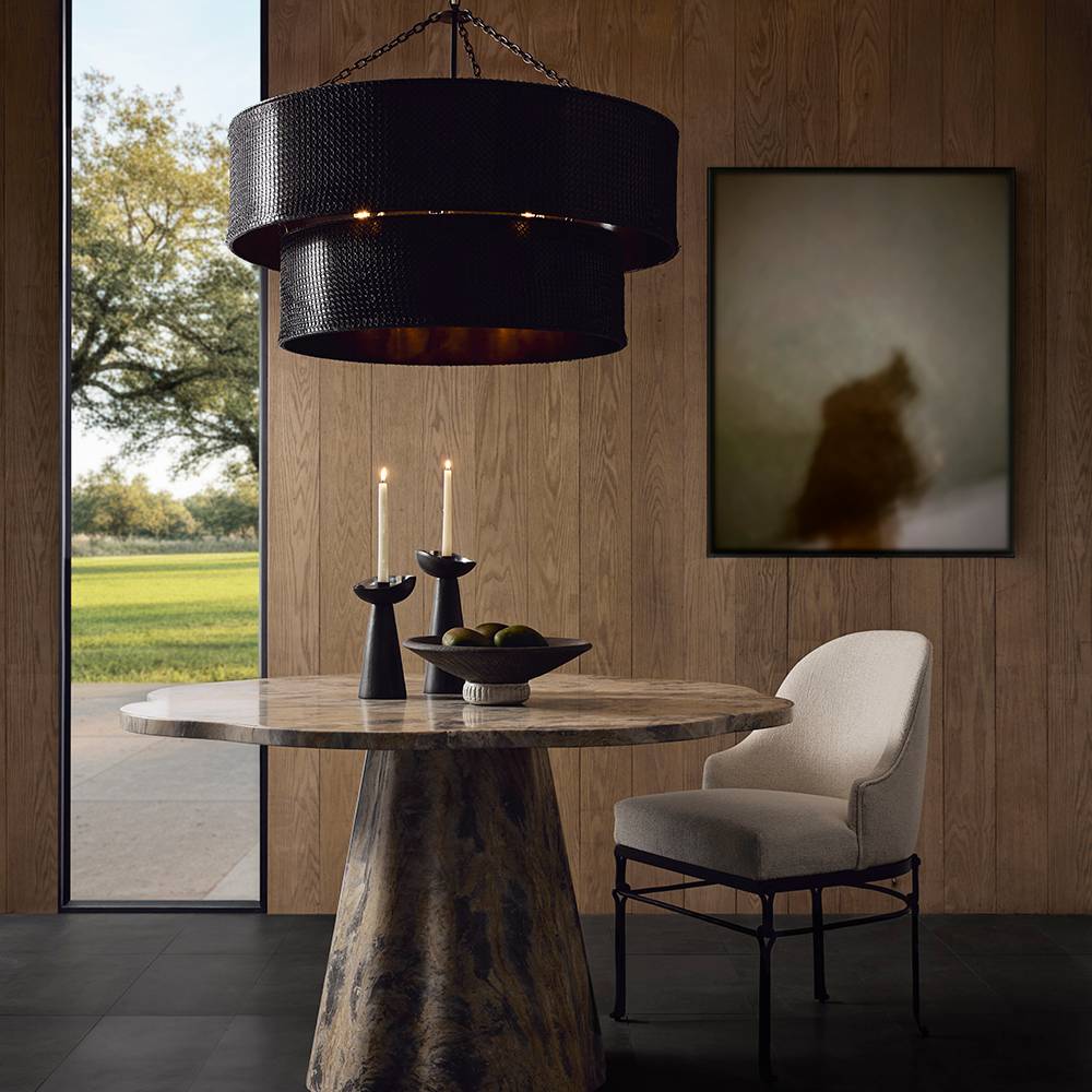 Heritage Hecche Chandelier, alternate view