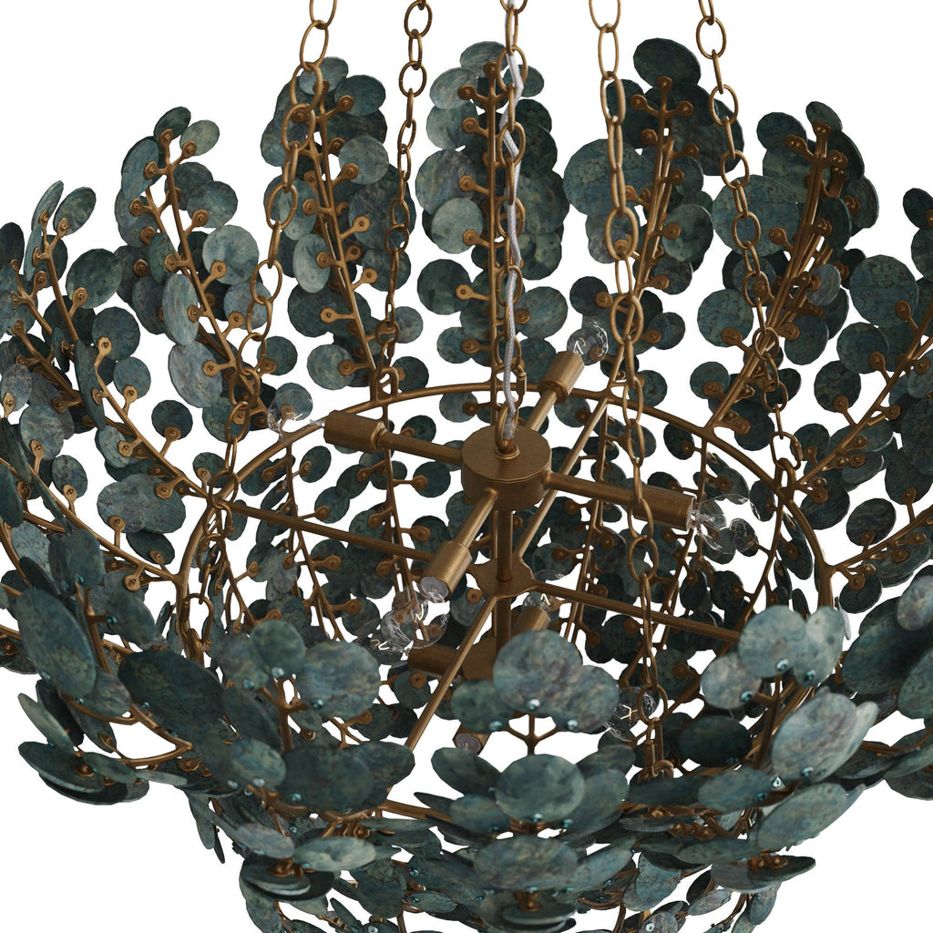 Heritage Bilal Chandelier – Blue