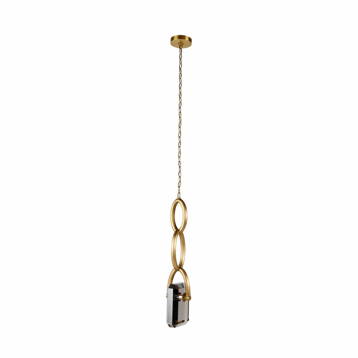 Sculptural Estate Pendant, alternate view