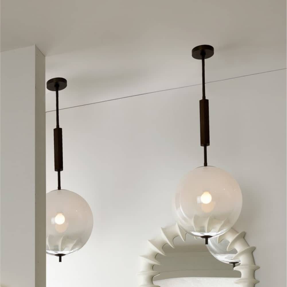 Sculptural Flagstaff Pendant