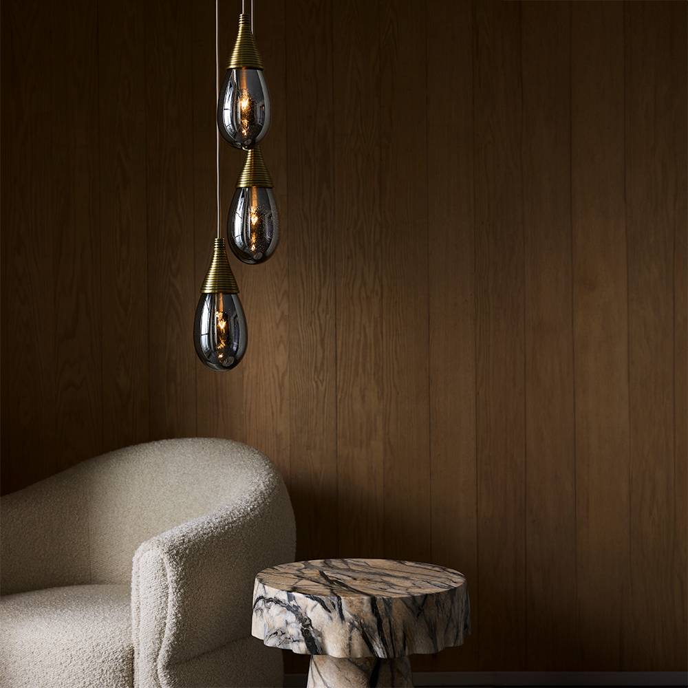 Sculptural Giselle Multi-Port Chandelier, alternate view