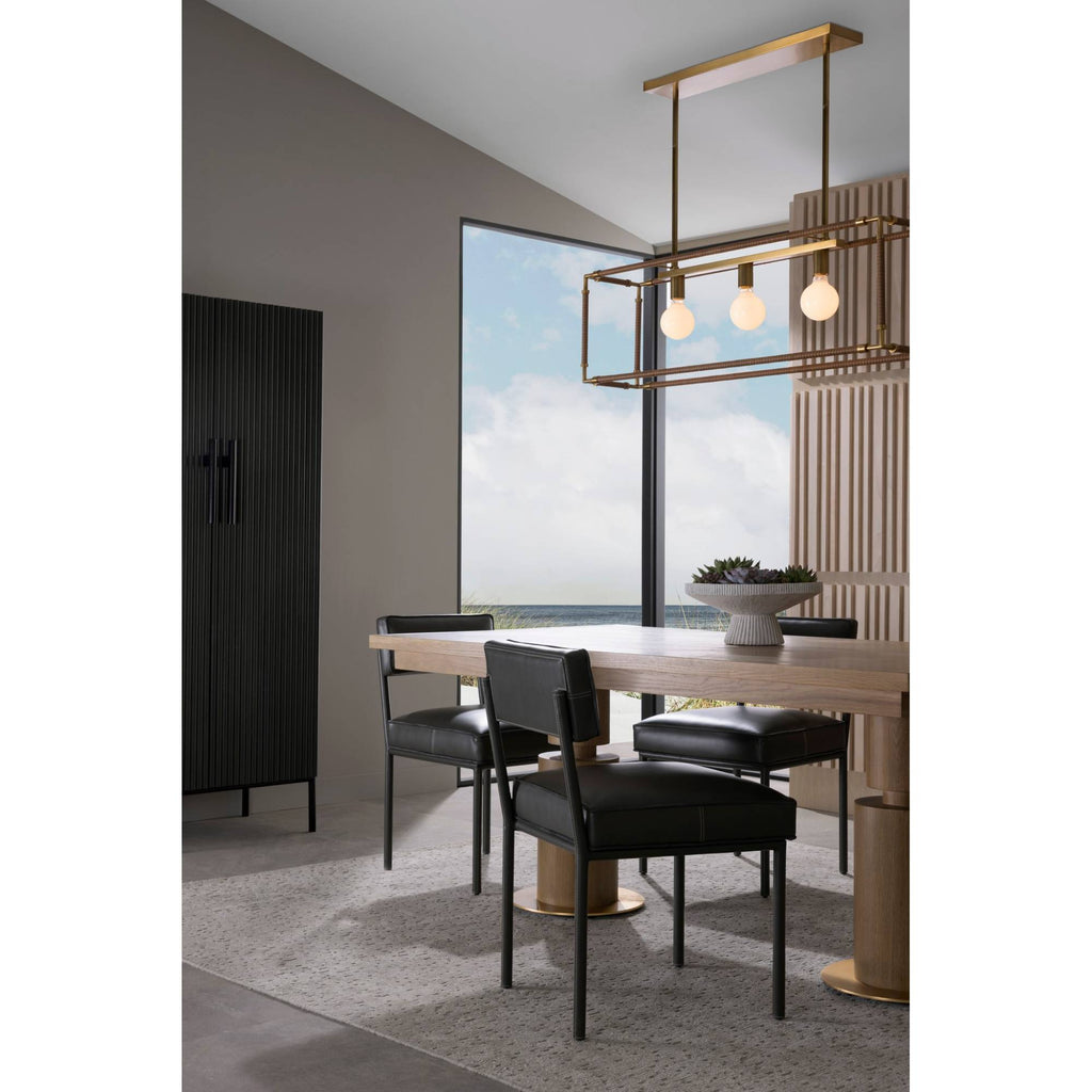 Signature Trenton Linear Chandelier, alternate view
