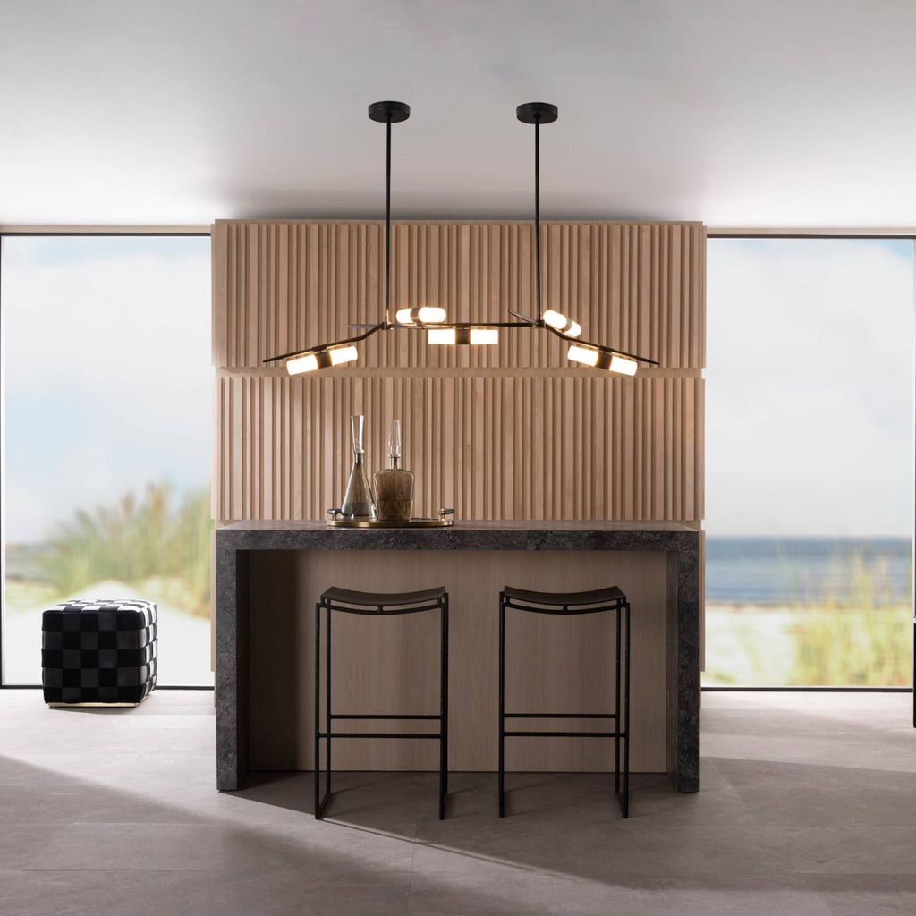 Sculptural Travis Chandelier, alternate view