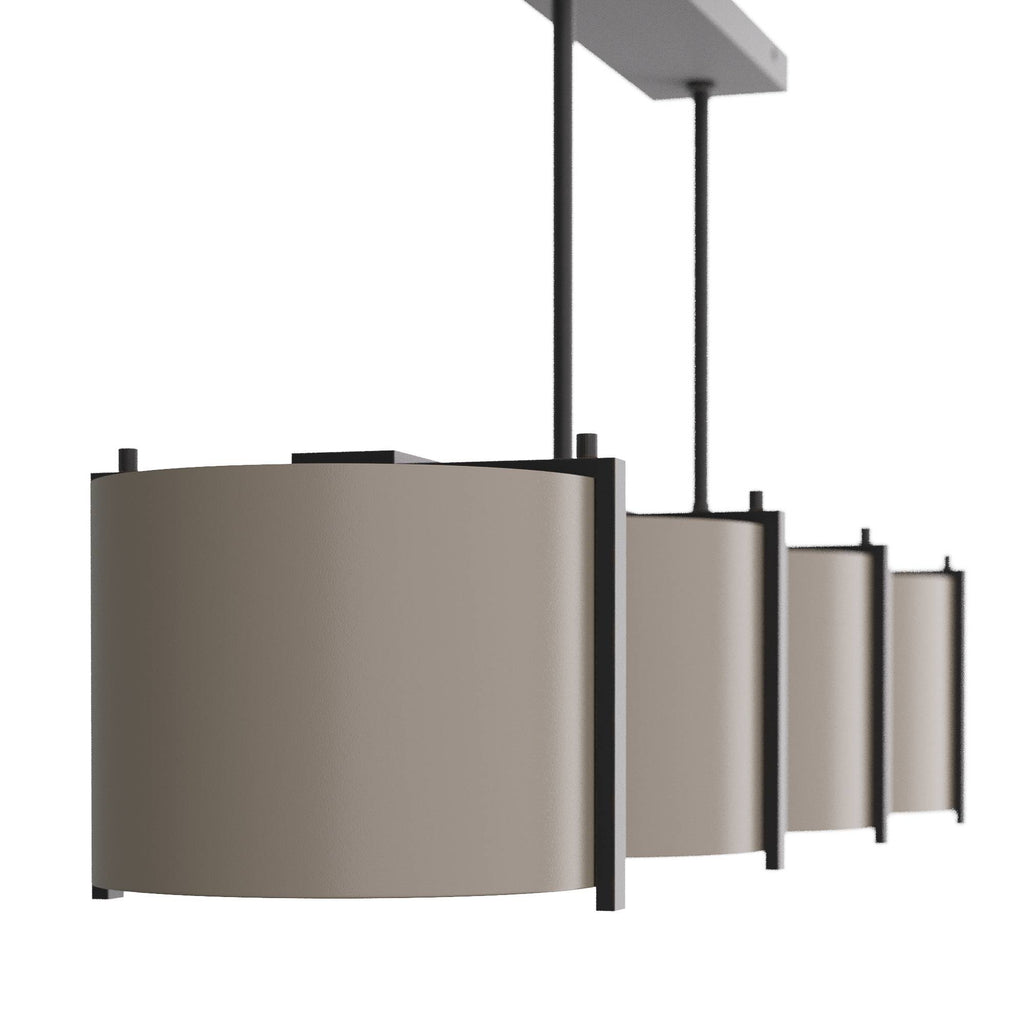 Sculptural Zachary Linear Chandelier