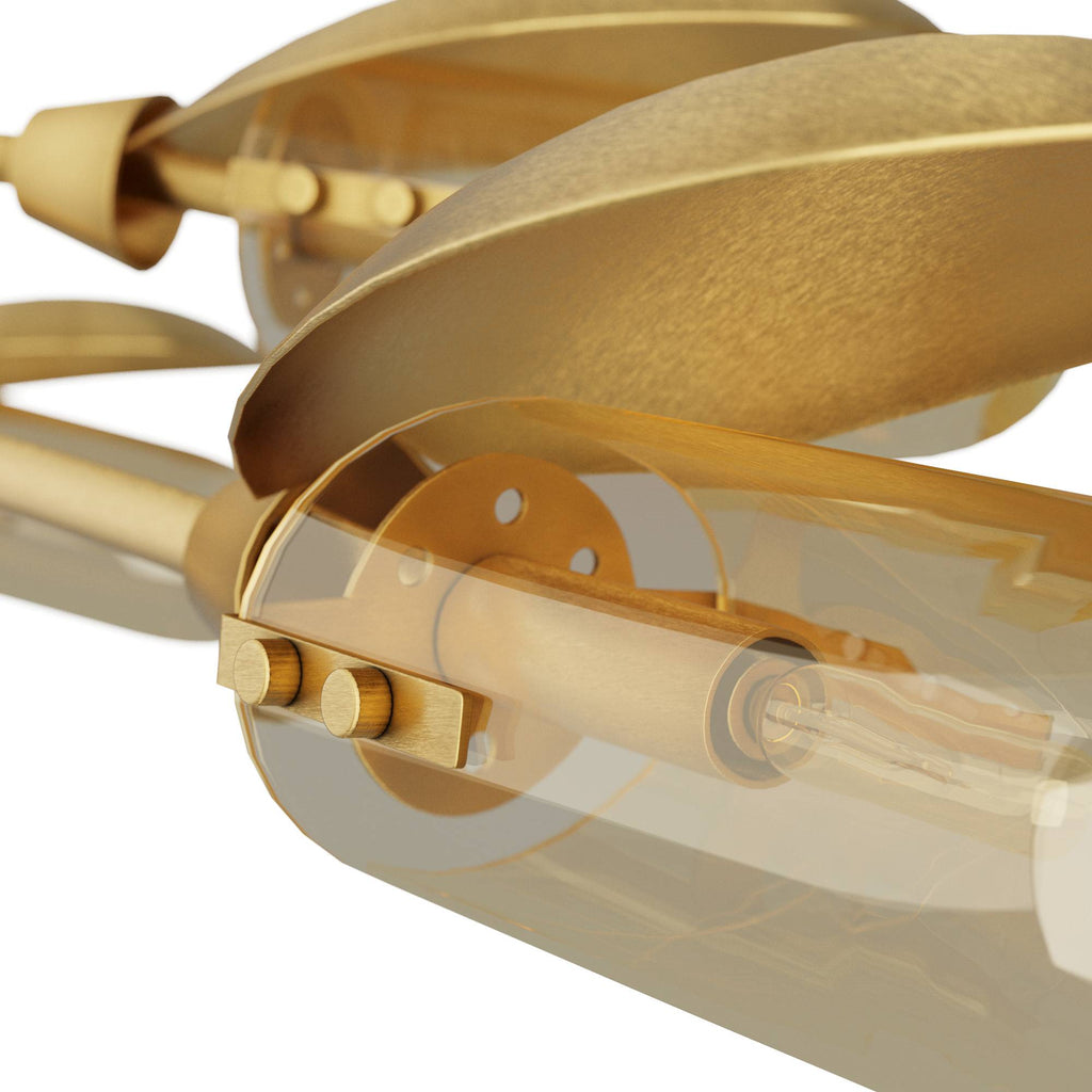 Sculptural Ximena Linear Chandelier