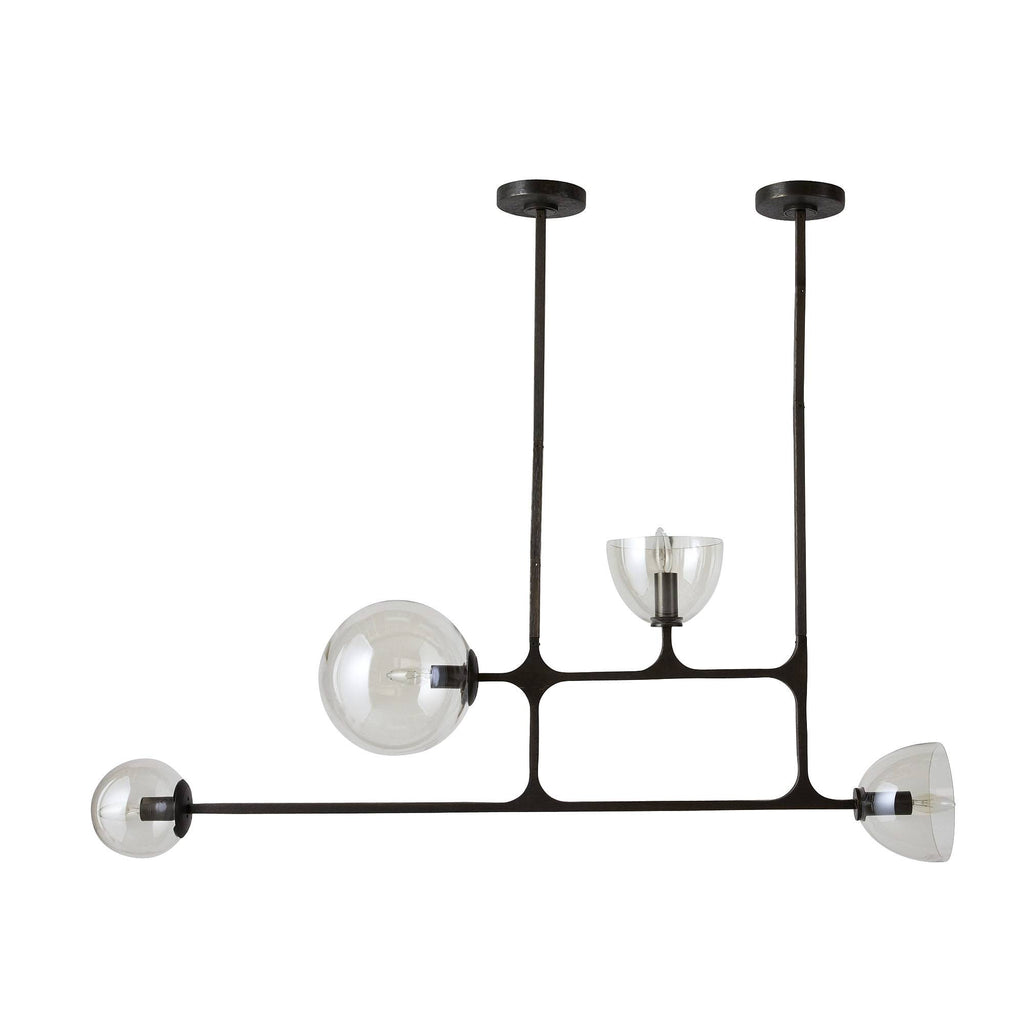 Signature Dillon Linear Chandelier, alternate view