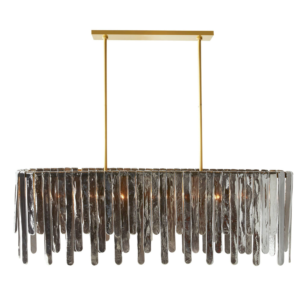Artisan Leighton Linear Chandelier – Gray