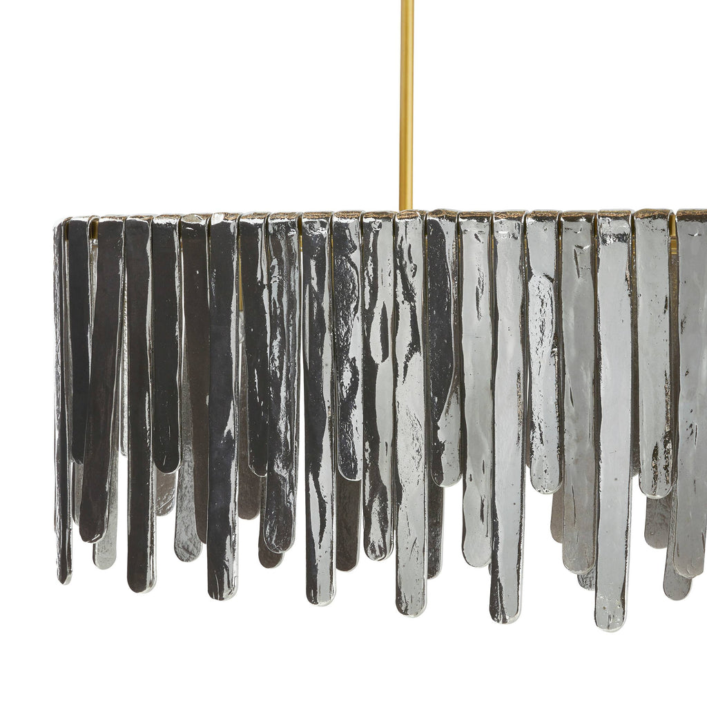 Artisan Leighton Linear Chandelier – Gray