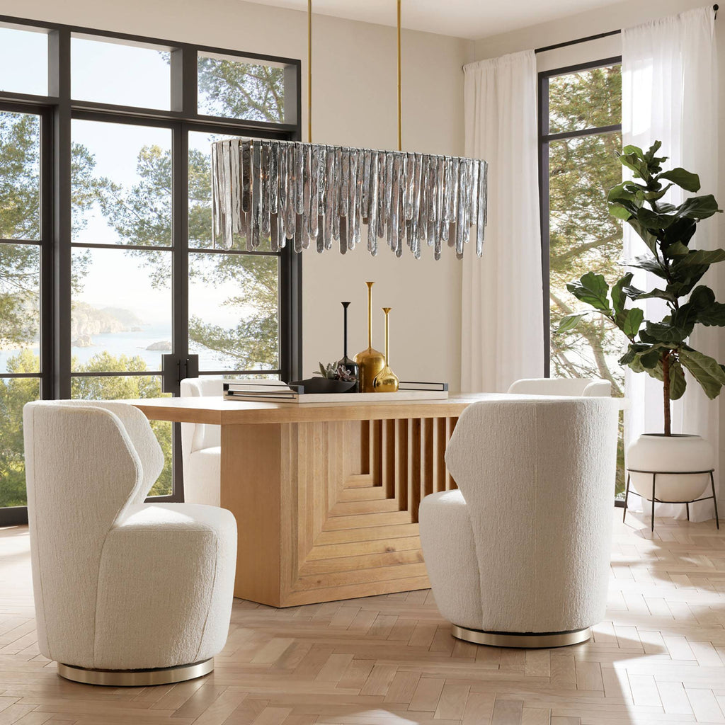 Artisan Leighton Linear Chandelier, alternate view