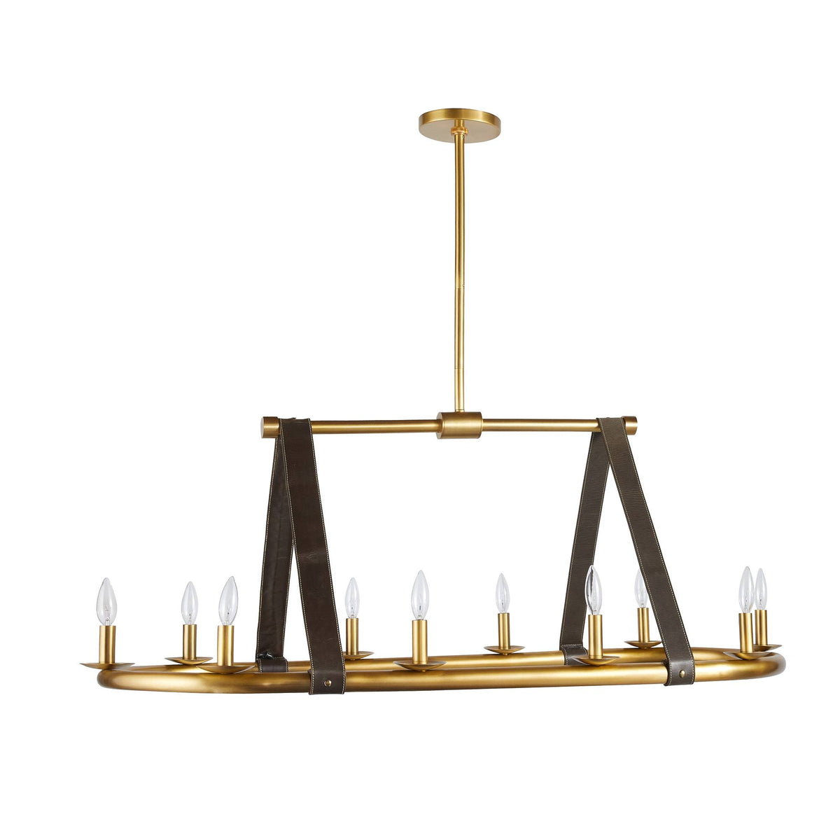 Artisan Englewood Linear Chandelier, alternate view
