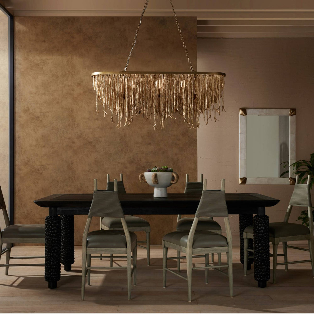 Signature Baja Linear Chandelier, alternate view