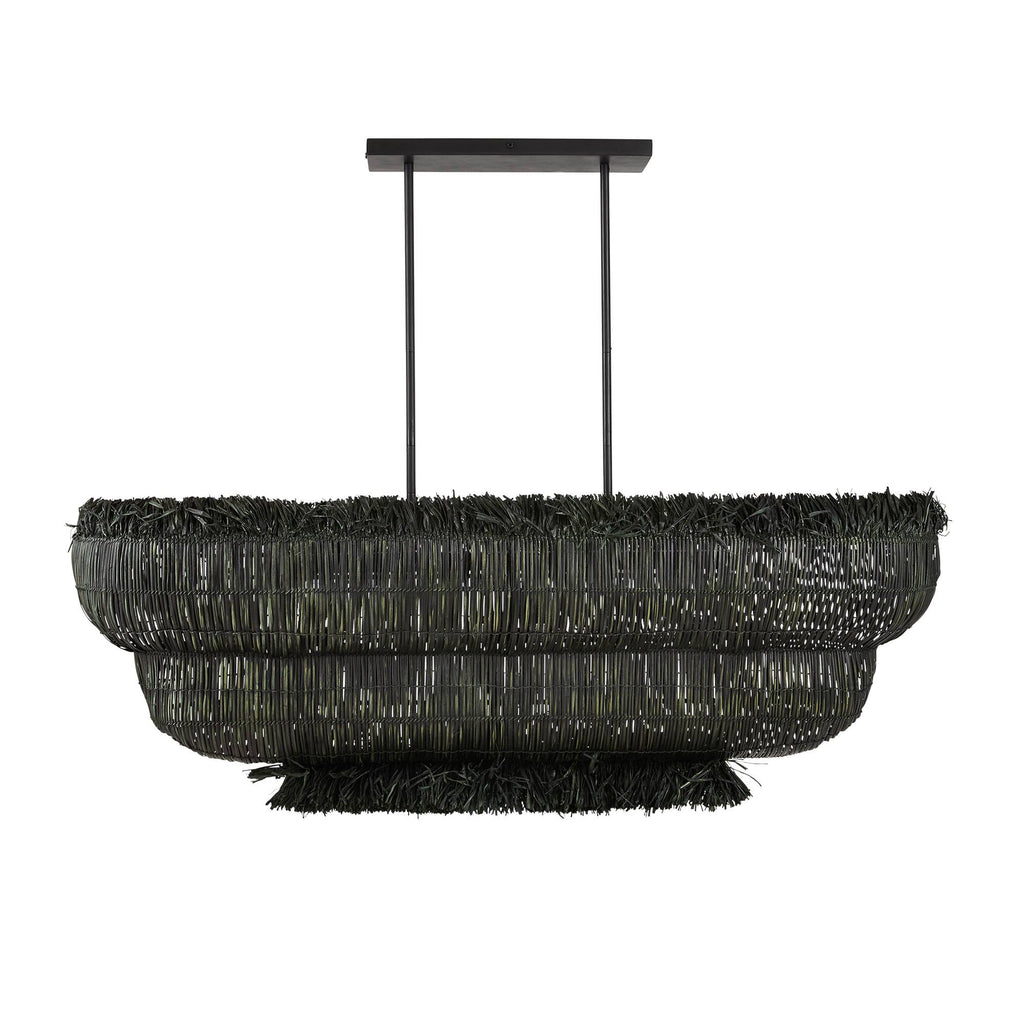 Sculptural Yessika Linear Chandelier