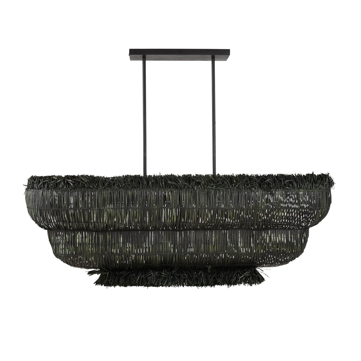 Sculptural Yessika Linear Chandelier