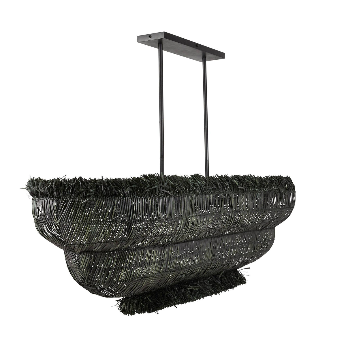 Sculptural Yessika Linear Chandelier