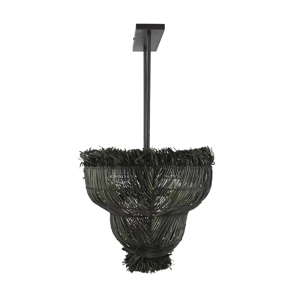 Sculptural Yessika Linear Chandelier
