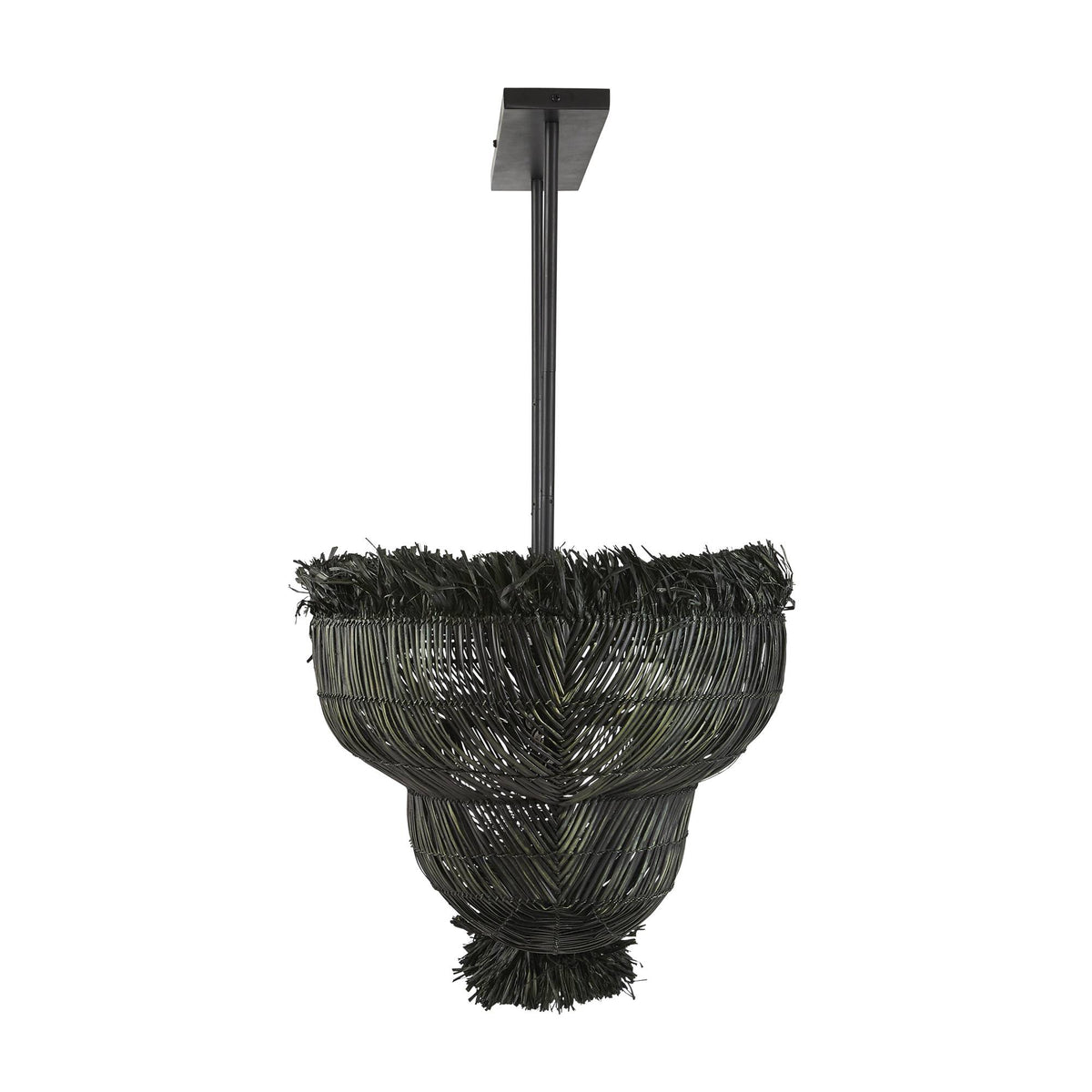 Sculptural Yessika Linear Chandelier