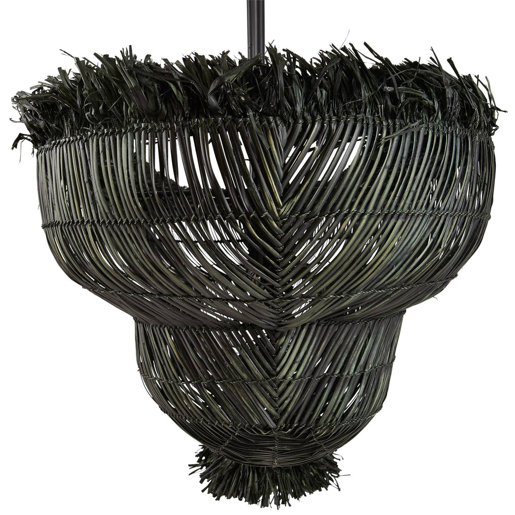 Sculptural Yessika Linear Chandelier