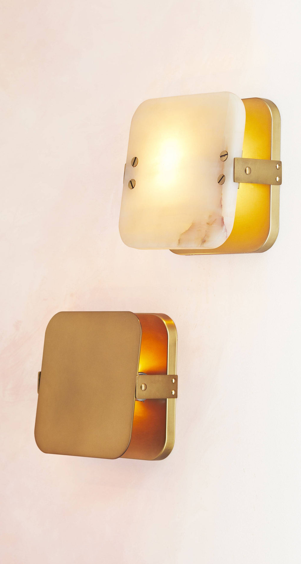 Sculptural Mercury Wall Sconce, alternate view