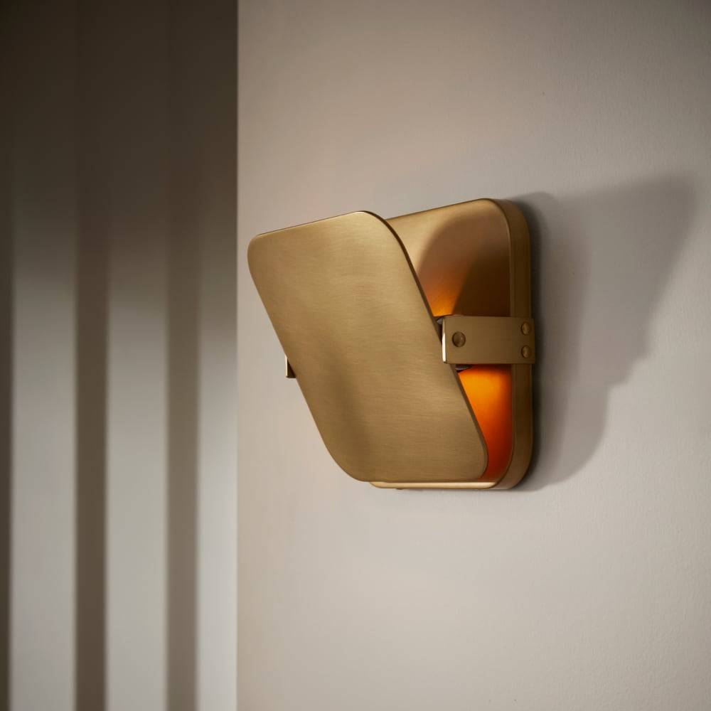 Sculptural Mercury Wall Sconce