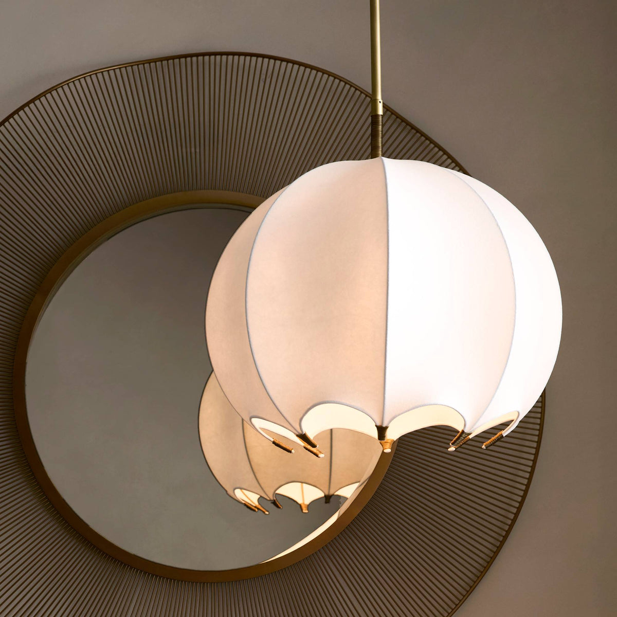 Signature Lunaria Pendant, alternate view