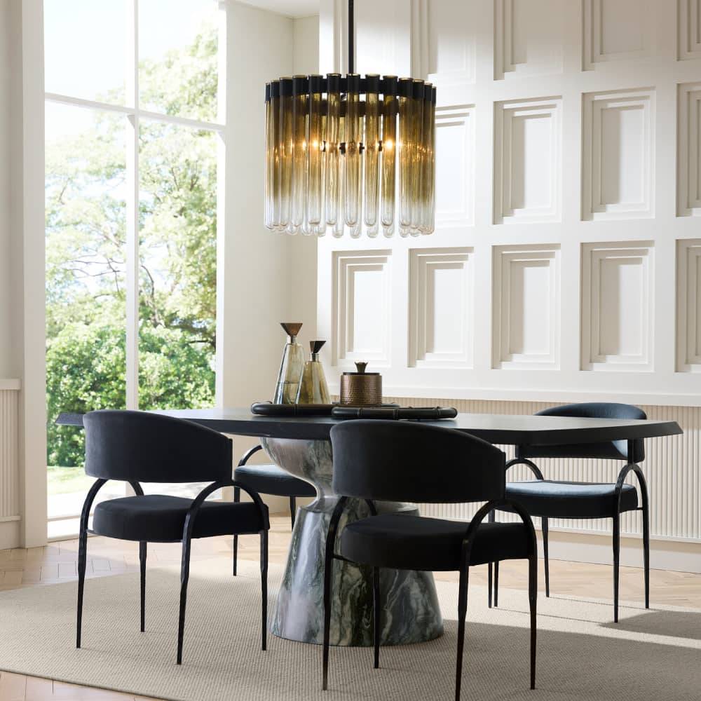Heritage Maxton Chandelier, alternate view