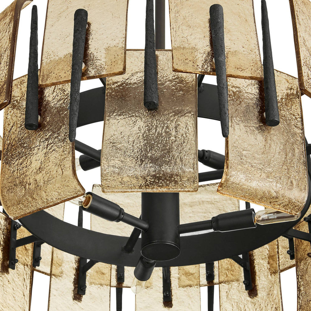 Sculptural Lumora Chandelier