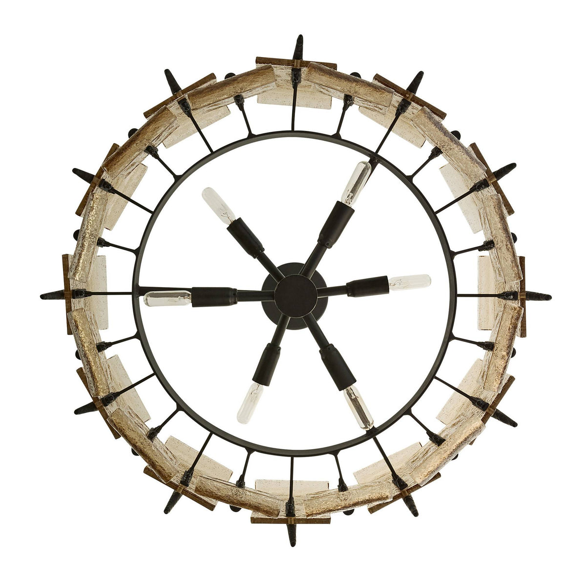 Sculptural Lumora Chandelier