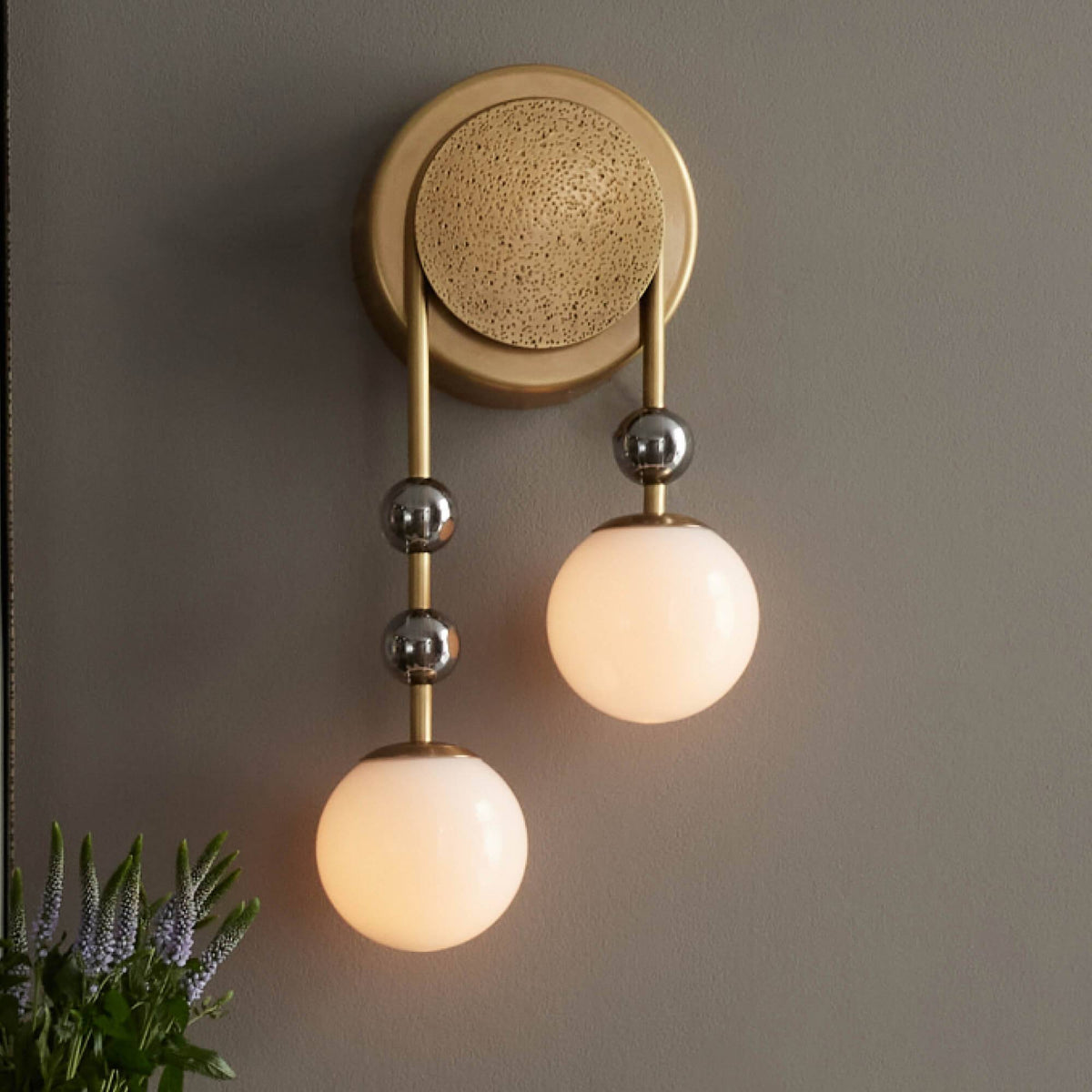 Heritage Beverly Wall Sconce, Left, alternate view