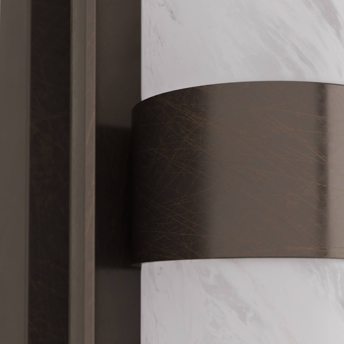 Sculptural Bretman Wall Sconce