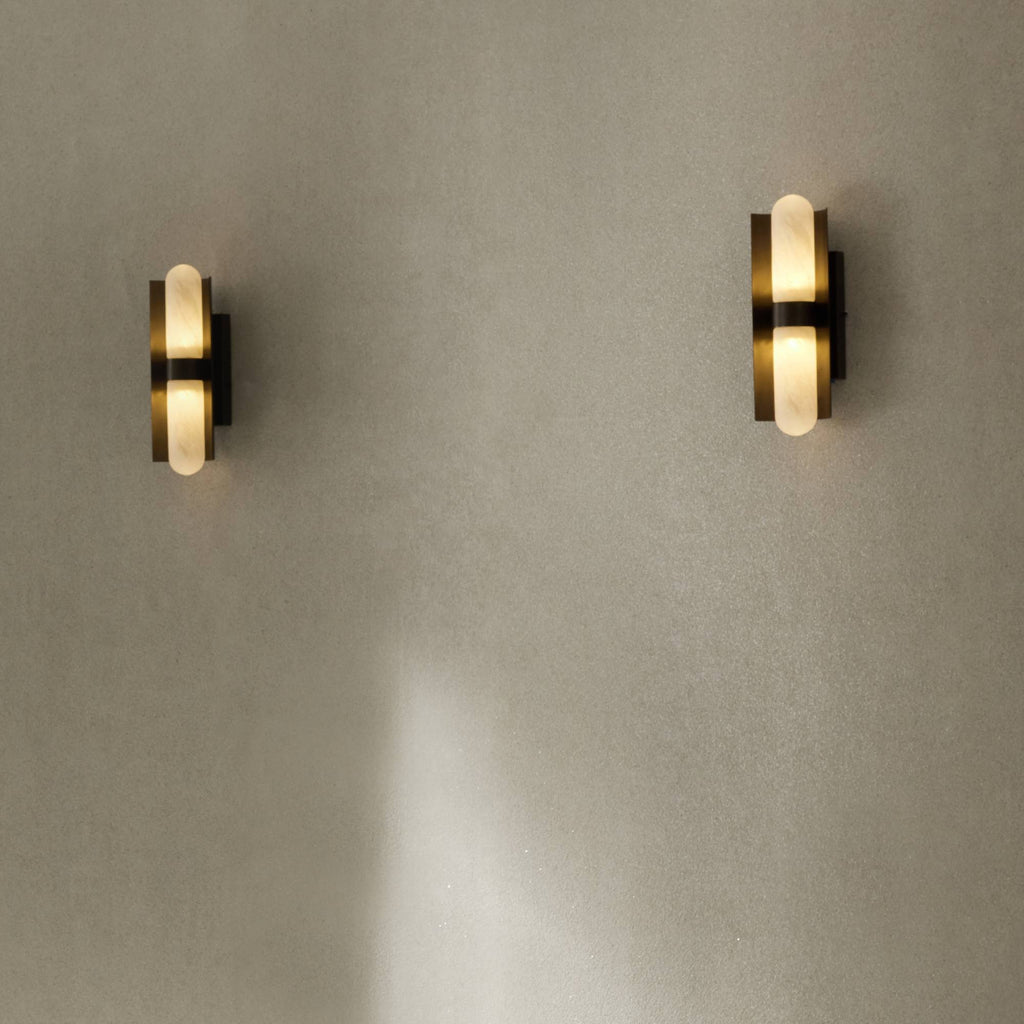 Sculptural Bretman Wall Sconce, alternate view
