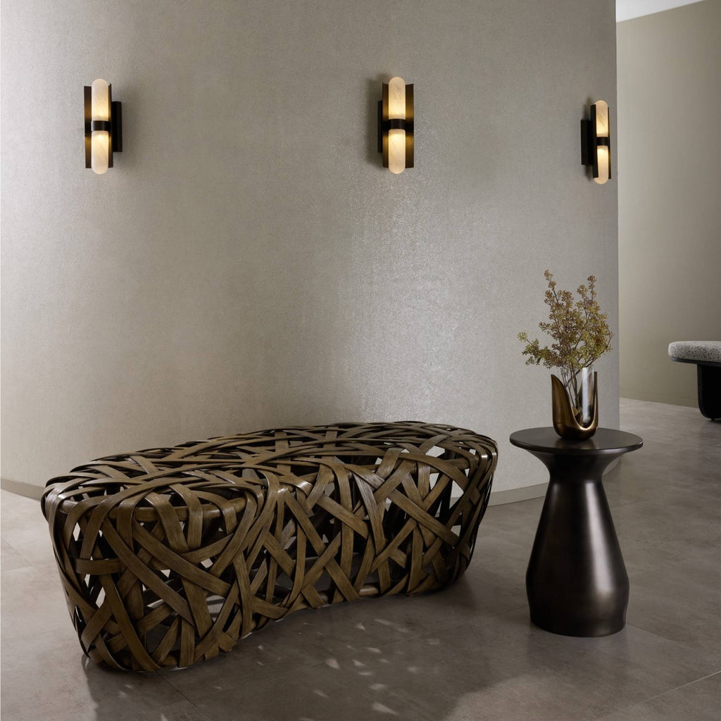 Sculptural Bretman Wall Sconce