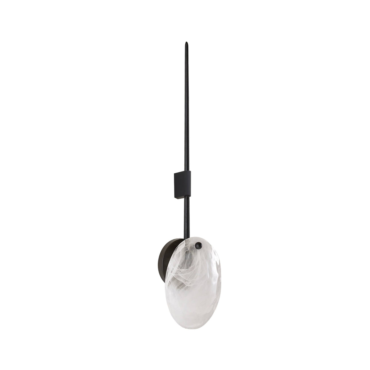Sculptural Elijah Wall Sconce, alternate view