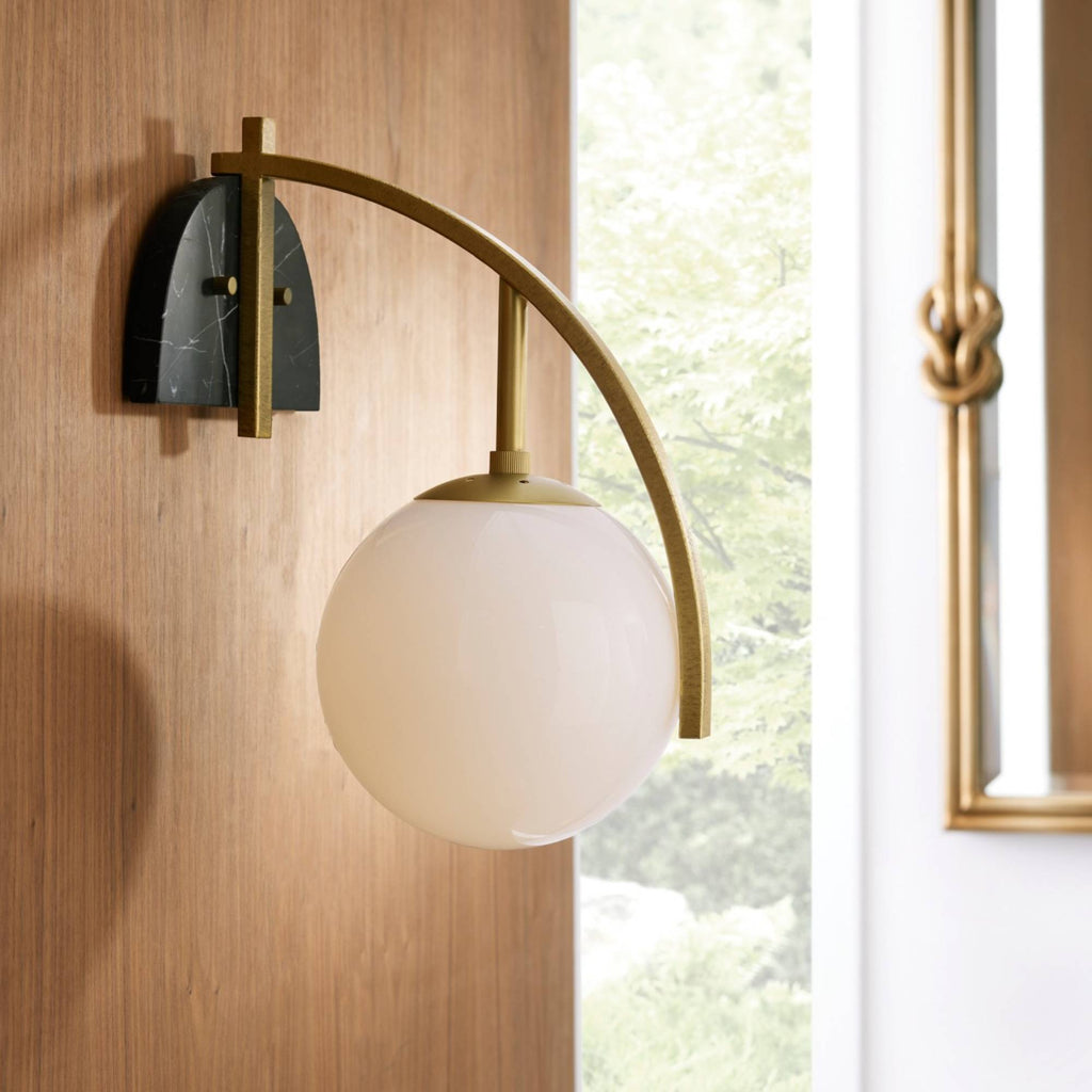Sculptural Dipper Wall Sconce, alternate view