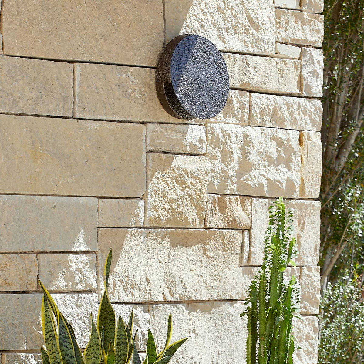 Sculptural Chance Outdoor Wall Sconce, alternate view