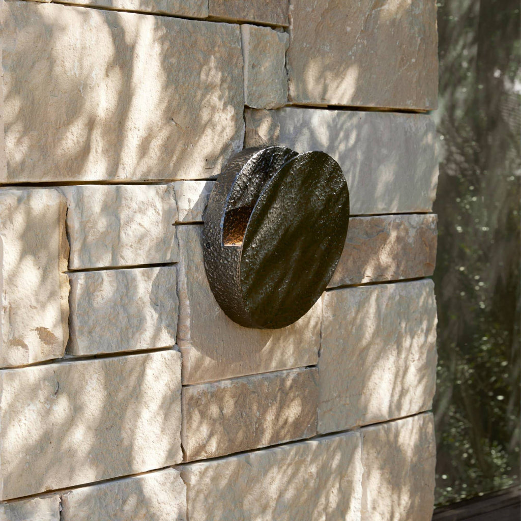 Sculptural Chance Outdoor Wall Sconce