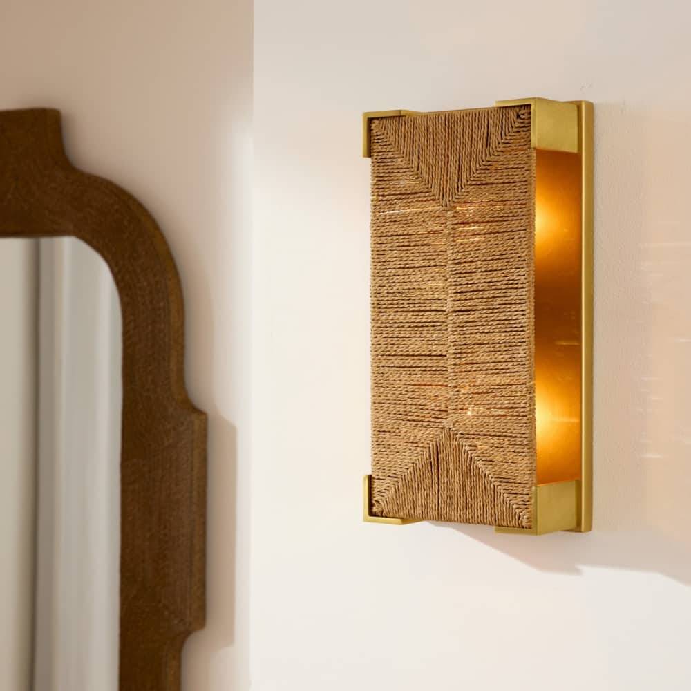 Sculptural Finnegan Wall Sconce, alternate view