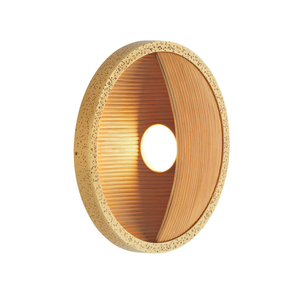 Sculptural Garland Wall Sconce