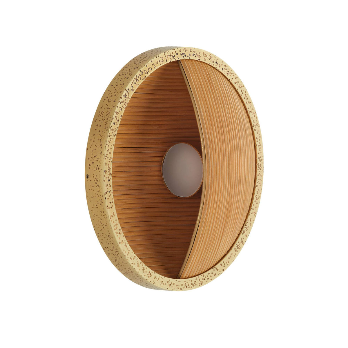 Sculptural Garland Wall Sconce