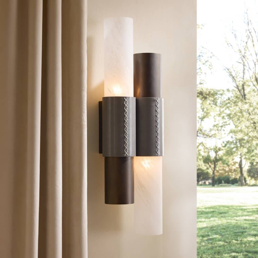 Sculptural Huntington Wall Sconce, alternate view