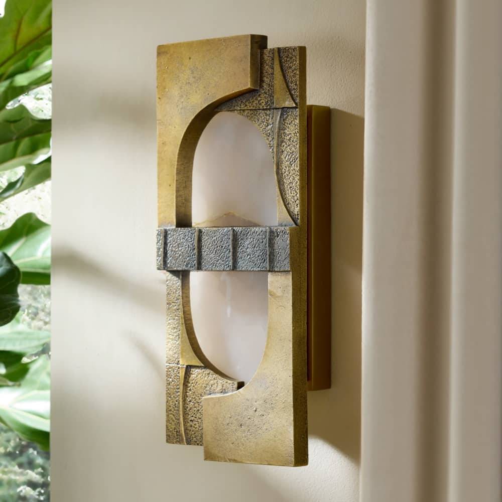 Sculptural Graham Wall Sconce, alternate view