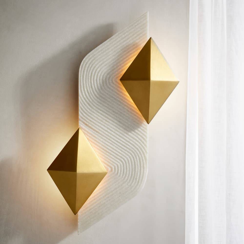 Sculptural Jenner Wall Sconce, alternate view