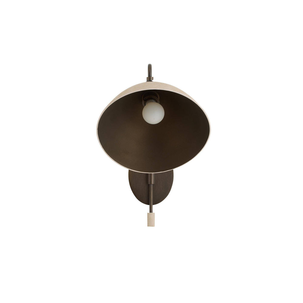 Sculptural Inlet Wall Sconce