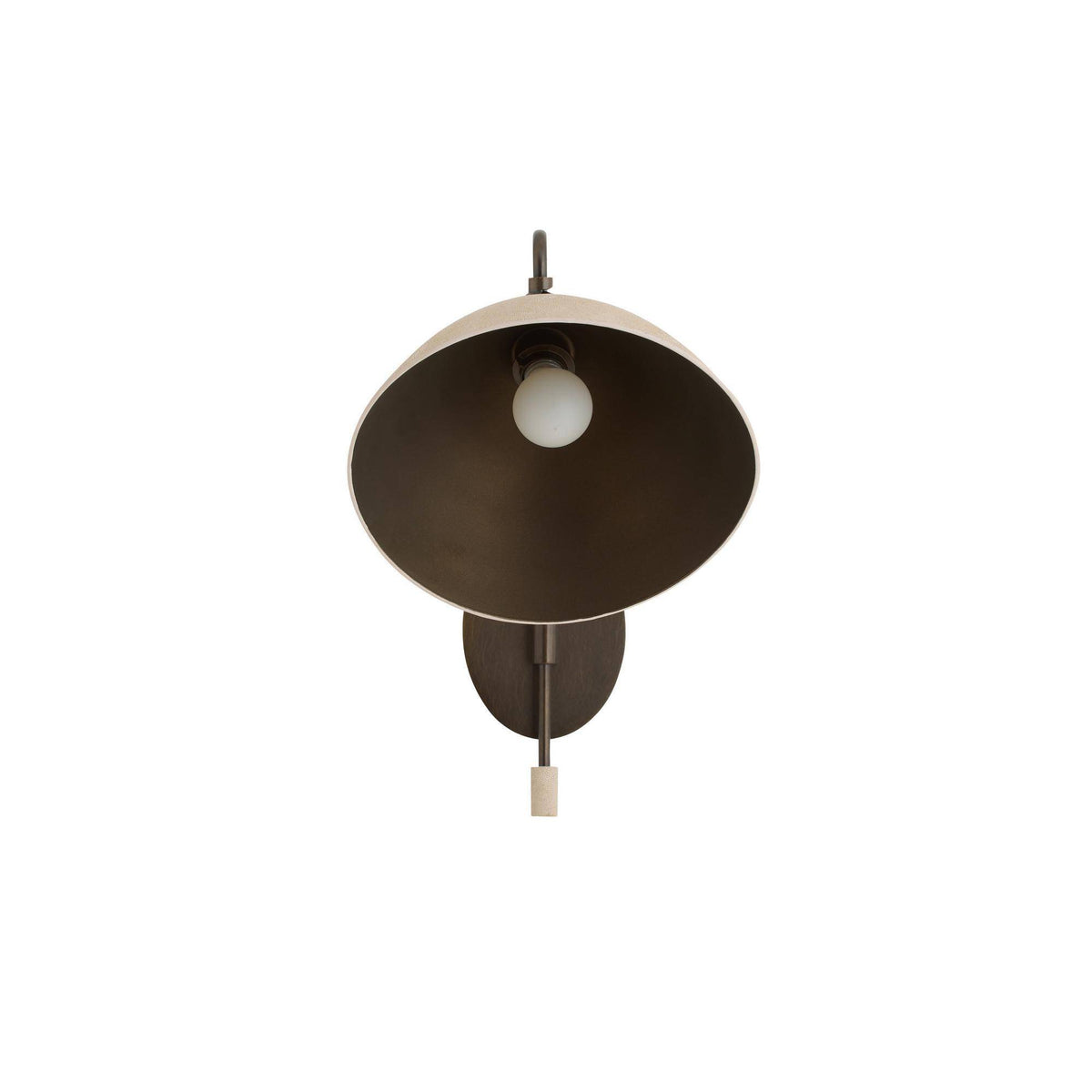 Sculptural Inlet Wall Sconce