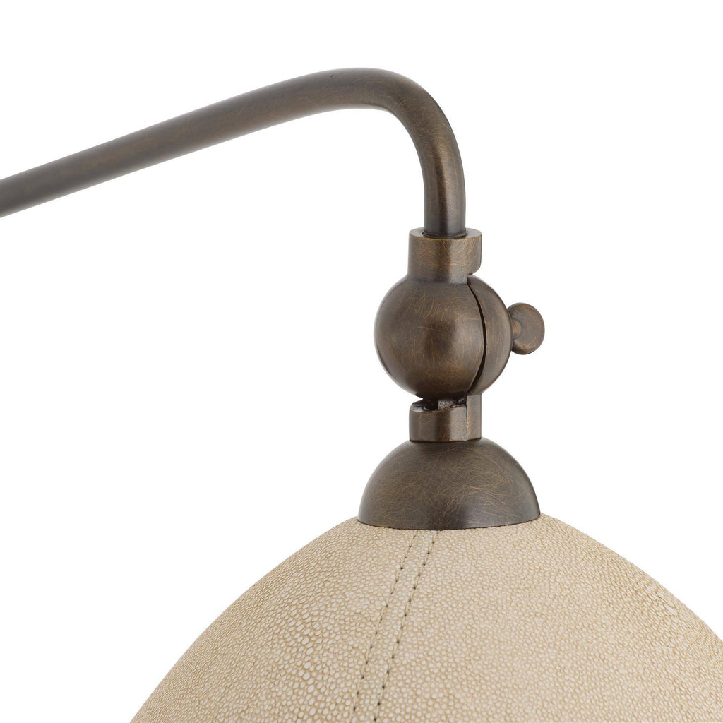 Sculptural Inlet Wall Sconce