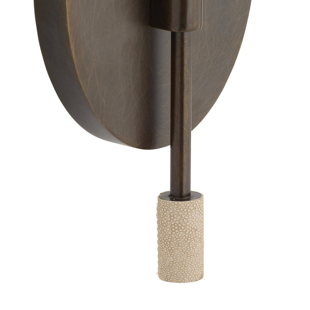Sculptural Inlet Wall Sconce
