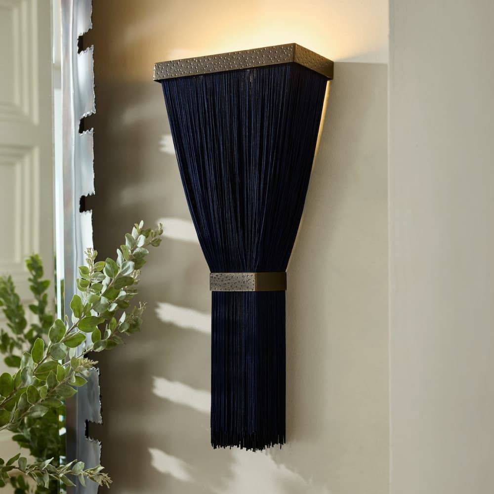 Heritage Jenessa Wall Sconce – Blue