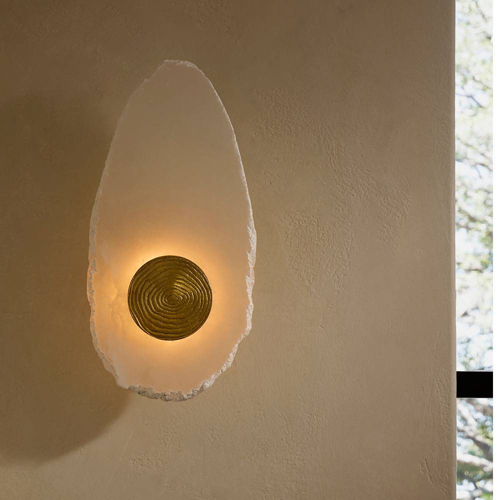Artisan Ravelle Alabaster Wall Sconce