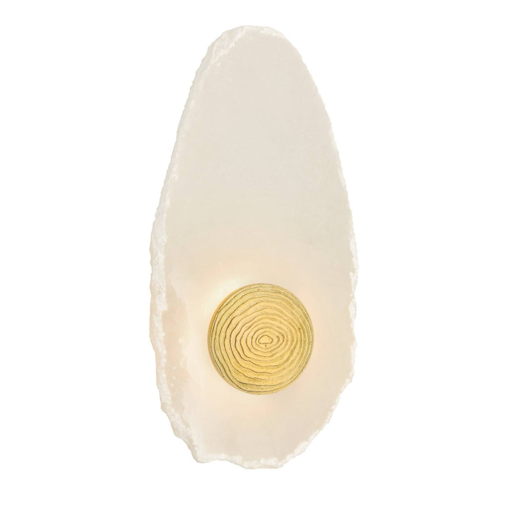 Ravelle Alabaster Wall Sconce