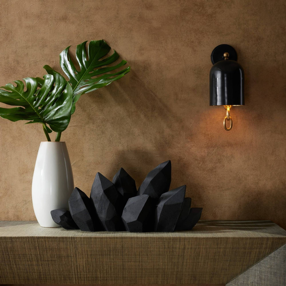 Sculptural Antoni Wall Sconce, alternate view
